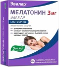 Мелатонин Эвалар, табл. п/о пленочной 3 мг №100
