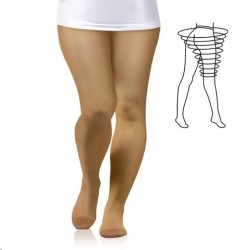 Колготки компрессионные Эласт 2 класс компрессии 1 рост 158-170 см р. 5 XL