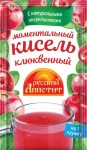 Кисель, Русский Аппетит 30 г моментальный клюквенный