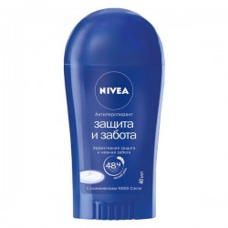 Дезодорант-антиперспирант, Nivea (Нивея) 40 мл Защита и забота стик