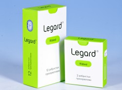 Презервативы, Legard (Легард) 12 шт с ребрами